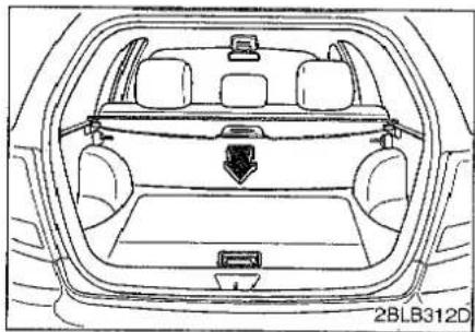 KIA Carens II - Verwijderen van het Afscheidingsnet - 1