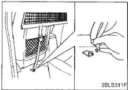 KIA Carens II - Plaatsen van het Afscheidingsnet - 3