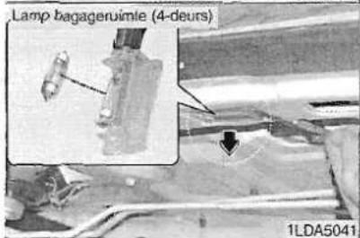Lamp bagageruimle (4-deurs) 1LDA5041