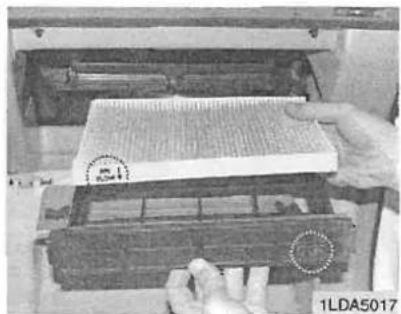 KIA Cerato - Vervangen van filter - 3