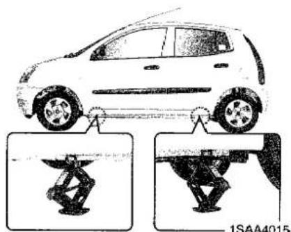 KIA Picanto - - Wielen verwisselen - 4