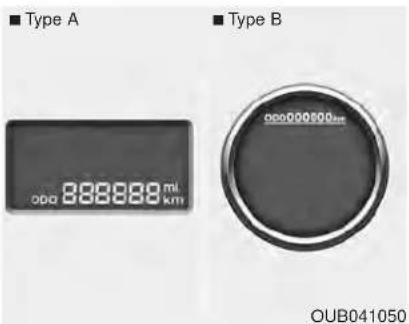 Type A 888889 mi KMT Type B 00000000... OUB041050