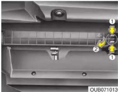 KIA Rio IV - Controle filter - 2