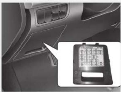 KIA Rio IV - Zekering-/relaiskast - 1