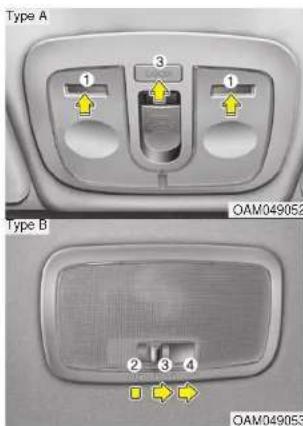 KIA Soul - Schakelaar achterruitenwisser en -sproeier (indien van toepassing) - 1