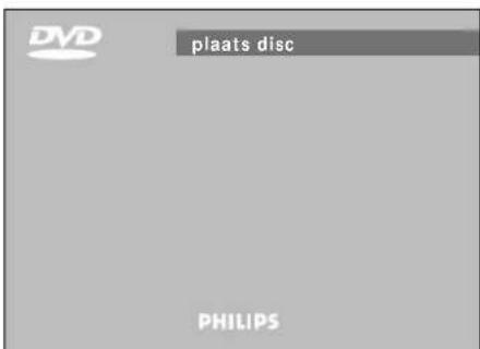 DVD plaats disc PHILIPS