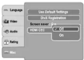 TOSHIBA SD590 - HDMI CEC - 1