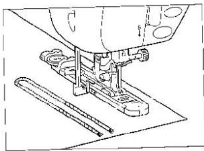 BROTHER Super Ace II M955 - Naaien van elastische stoffen (" 1" en " 2") - 2