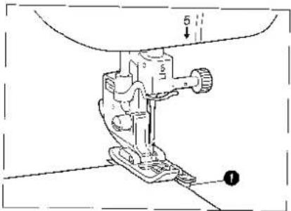 BROTHER Super Ace II M955 - Bij gebruik van de steken, of - 1