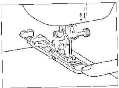 BROTHER Super Ace II M955 - Veranderen van de steekbreedte van de bartacksteek - 5