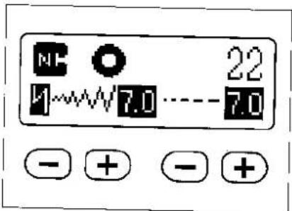 22 7.0 7.0 - + - +