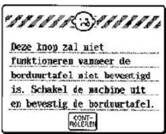 BROTHER Super Galaxie M2100 - Foutmelding - 10