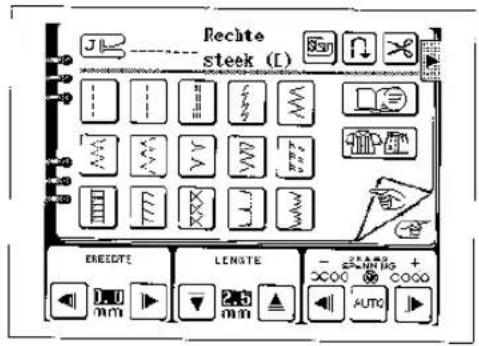 BROTHER Super Galaxie M2100 - (Voorbeeld) Knoopsgaten - 1