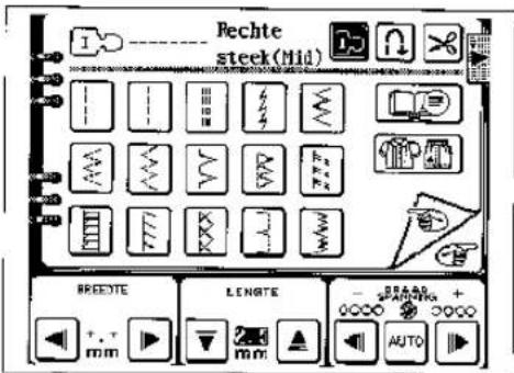 BROTHER Super Galaxie M2100 - Zijkant stikken - 3