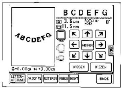 BROTHER Super Galaxie M2100 - Wissen van een patroon onder bewerking - 1