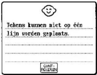 BROTHER Super Galaxie M2100 - Foutmelding - 27