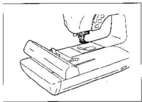 BROTHER Super Galaxie M2100 - Initialiseren van de borduurtafel - 2