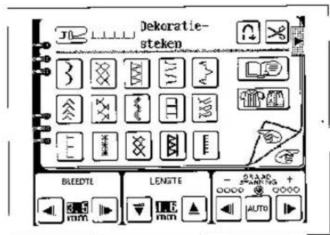 BROTHER Super Galaxie M2100 - Schelpsteken - 1