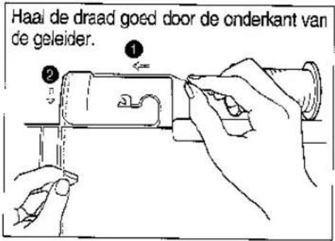 BROTHER Super Galaxie M2100 - INRIJGEN VAN DE BOVENDERAAD - 5