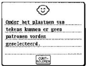BROTHER Super Galaxie M2100 - Foutmelding - 28