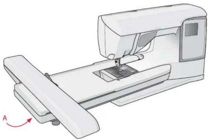 HUSQVARNA Topaz 30 - De borduureenheid verwijderen - 1
