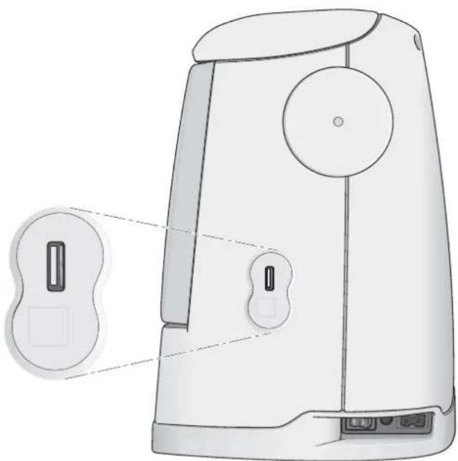 HUSQVARNA Topaz 30 - De USB embroidery stick gebruiken - 1