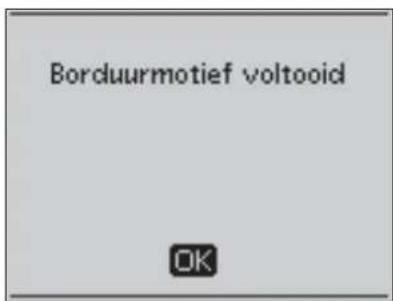 Borduurmotief voltooid OK