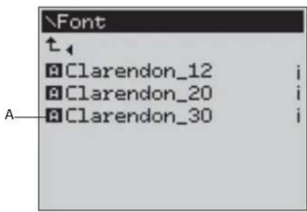 \Font ↑ Clarendon_12 i Clarendon_20 i Clarendon_30 i