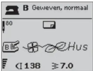 B Geweven, normaal 80 BHS (I 138 ≥7.0