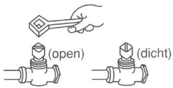 (open) (dicht)