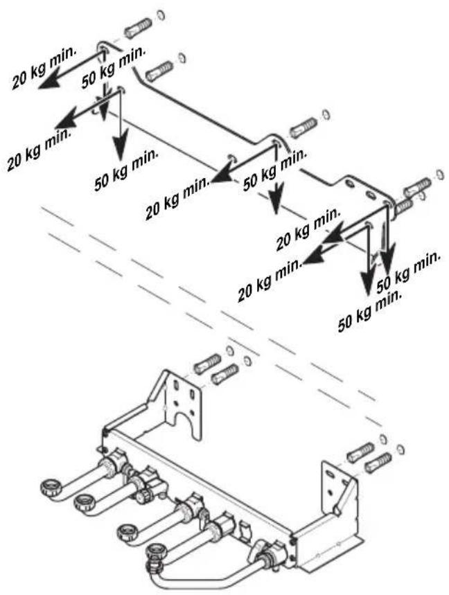 BULEX IsoTwin C 30 - Bevestiging aan de wand - 1