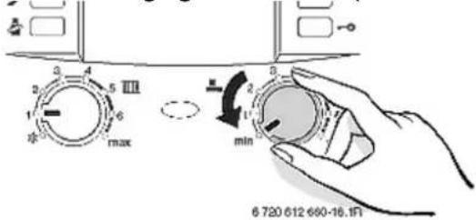 Junkers Cerastar ZWN 24-7 KE - Vorstbeveiliging van de boiler (indien aangesloten): - 1
