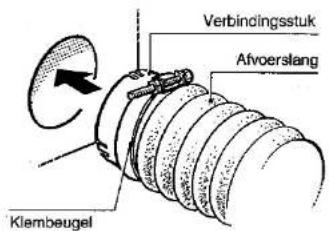 Verbindingsstuk Afvoerslang Klembeugel