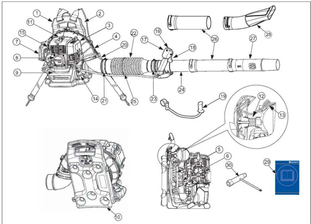 HUSQVARNA 370BTS - <130BT> - 1