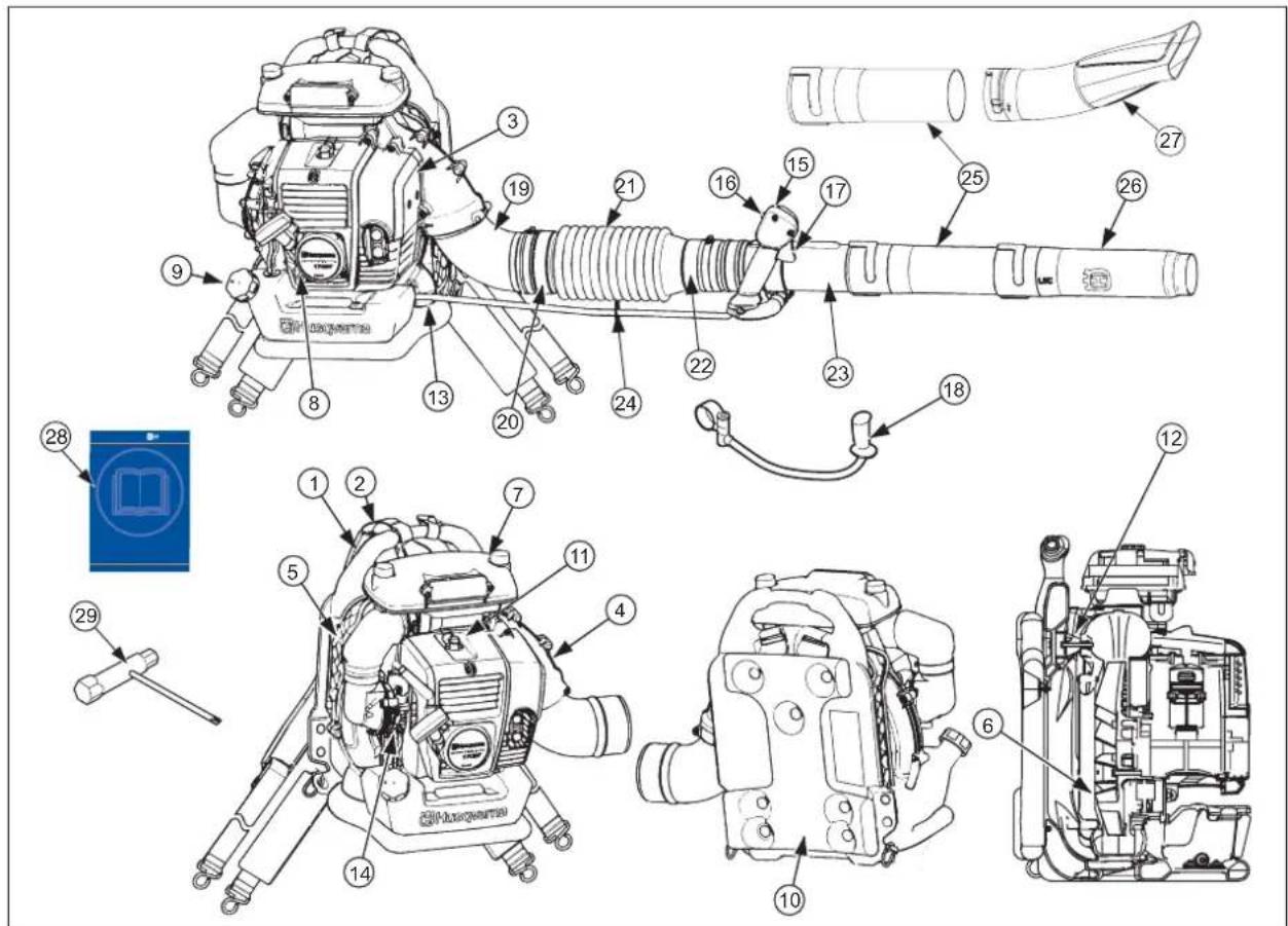 HUSQVARNA 380BTS - <370BTS> - 1