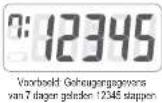 Yamax EX-210 - HET GEHEUGEN GEBRUIKEN (Geheugen weergeven) - 2