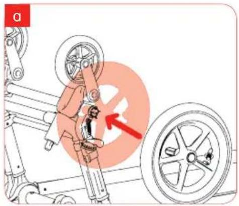 Bugaboo Gecko - stap 3 grote wielen op de as plaatsen - 1