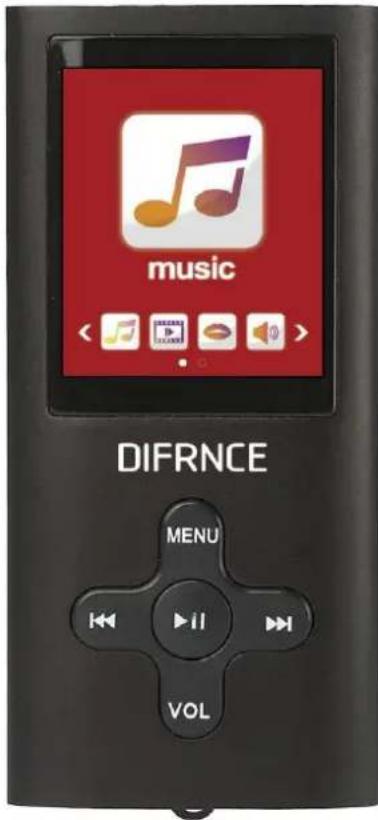 Difrnce MP1850 - MP4 Videospeler met 1.8" LCD - 1