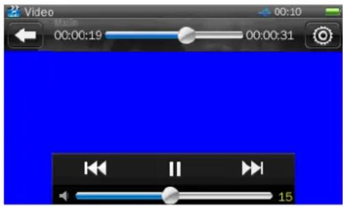 Difrnce MP3010 - Menu Video-regelaar openen - 1