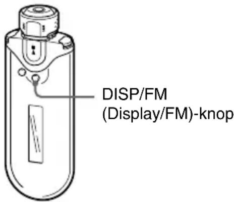 SONY NW-E503 Walkman - Overschakelen naar de FM-tuner - 1