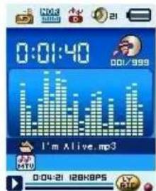 0:01:40 001/999 I'm Alive.mp3 0:04:21 128K8PS