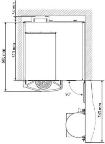 Douwe Egberts Cafitesse 3100 - Afmetingen van de machine - 6