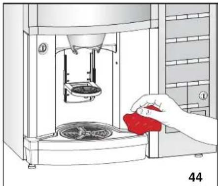 Douwe Egberts Cafitesse 3100 - Spoelen van de machine - 1