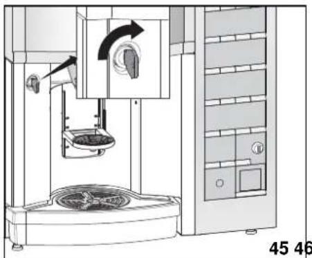 Douwe Egberts Cafitesse 3100 - Spoelen van de machine - 4