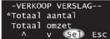 Douwe Egberts Cafitesse 3100 - Gebruik van de navigatietoetsen - 5
