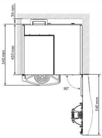 Douwe Egberts Cafitesse 3100 - Afmetingen van de machine - 2