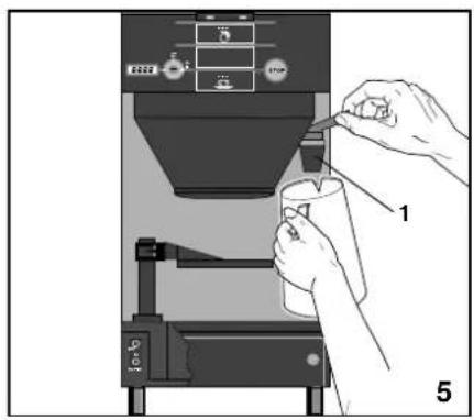Douwe Egberts Cafitesse NG 100 - Flexi-pak leegaanduiding - 2