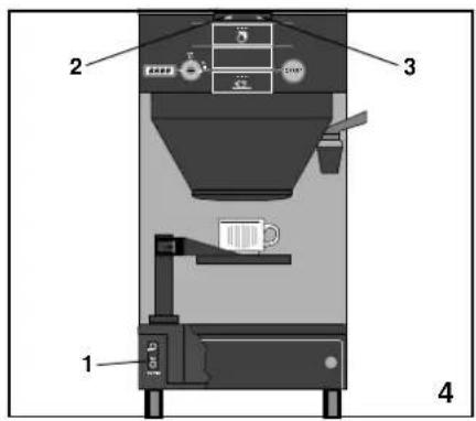 Douwe Egberts Cafitesse NG 100 - Flexi-pak leegaanduiding - 1