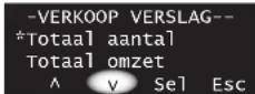 Douwe Egberts Instant 310 - Gebruik van de navigatietoetsen - 3