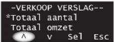 Douwe Egberts Instant 310 - Gebruik van de navigatietoetsen - 1